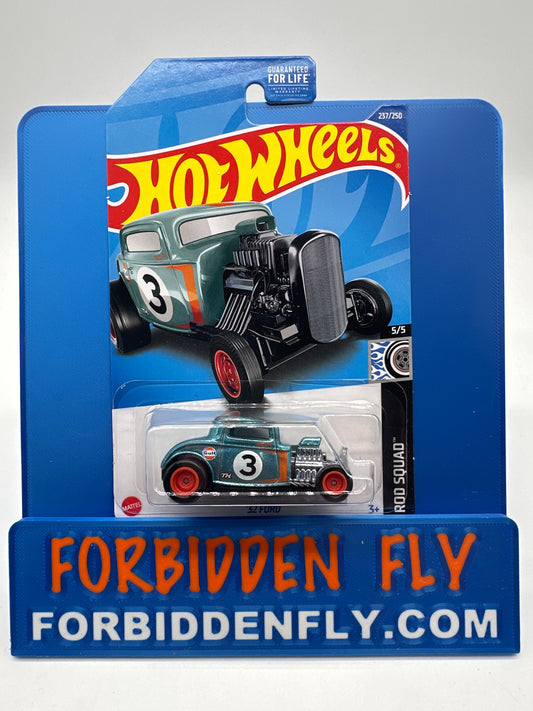 Hot Wheels Super Treasure Hunt - 2022 P Case - ‘32 Ford