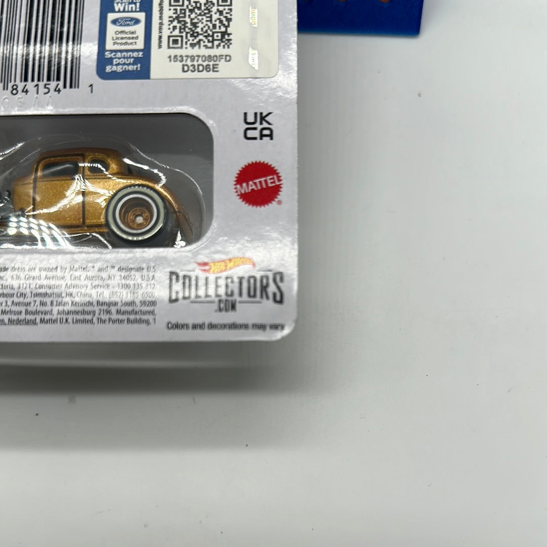 Hot Wheels RLC Red Line Club - 2021 Release - ‘32 Ford - Gold