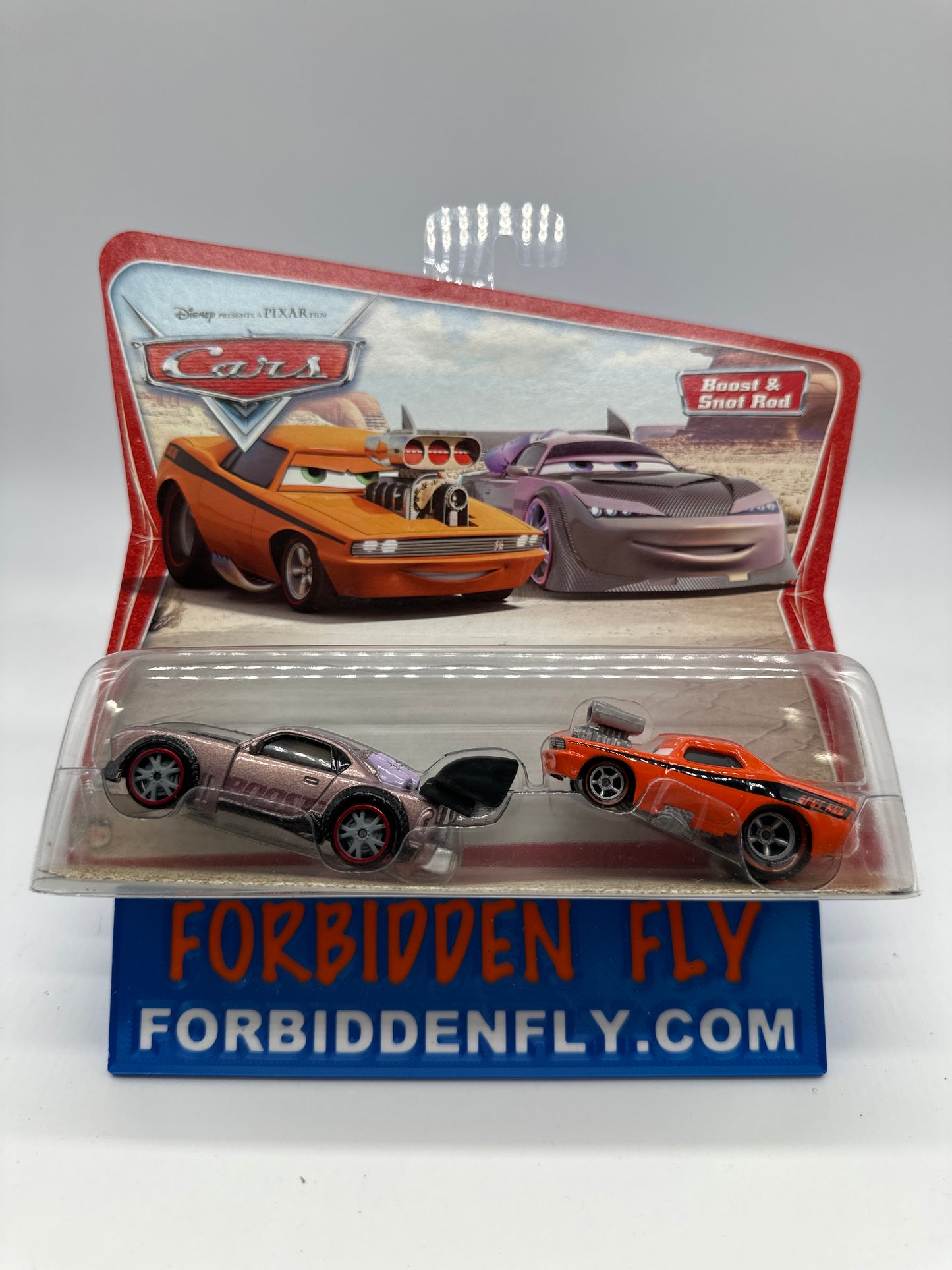 Disney Pixar Cars Movie - Original Desert Series (Two) 2 Pack - Boost & Snot Rod