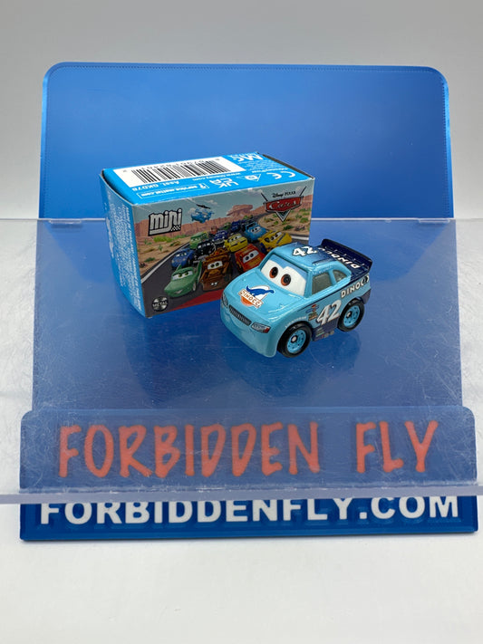 Disney Pixar Cars Movie Metal Mini Racers - 2026 Series 2 #18 - Cal Weathers Dinoco #42 (Unopened)