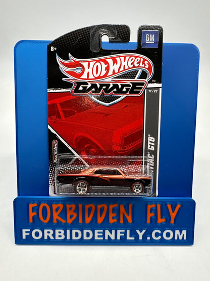 Hot Wheels Premium - HW Garage Series (GM) - Black/Copper ‘67 Pontiac GTO (#11/22)