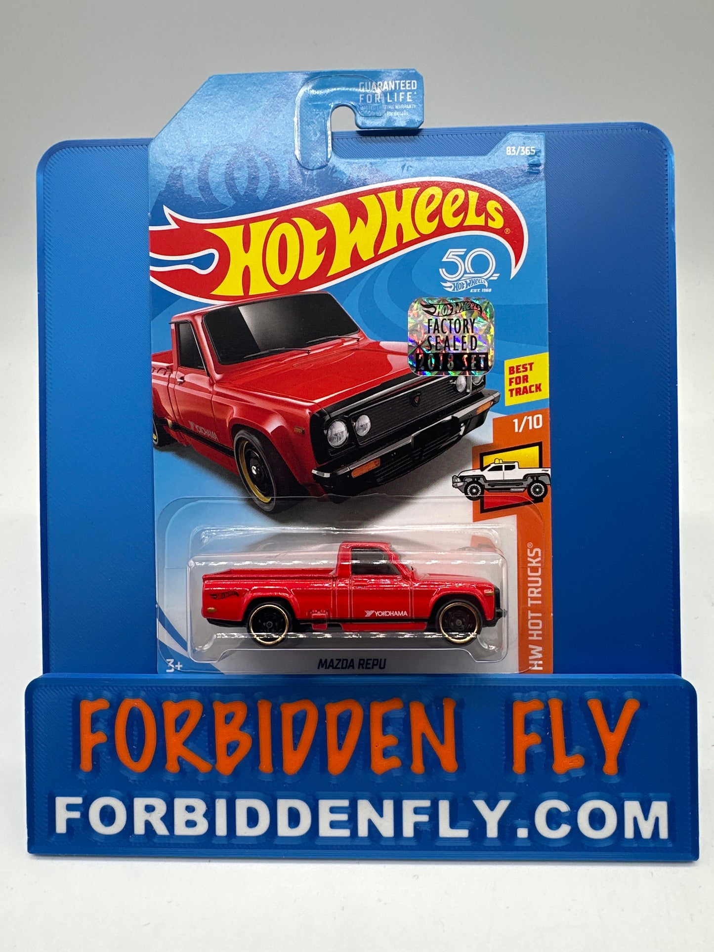 Hot Wheels Mainline - Factory Stickered 2018 - Mazda Repu - Lot Of 2