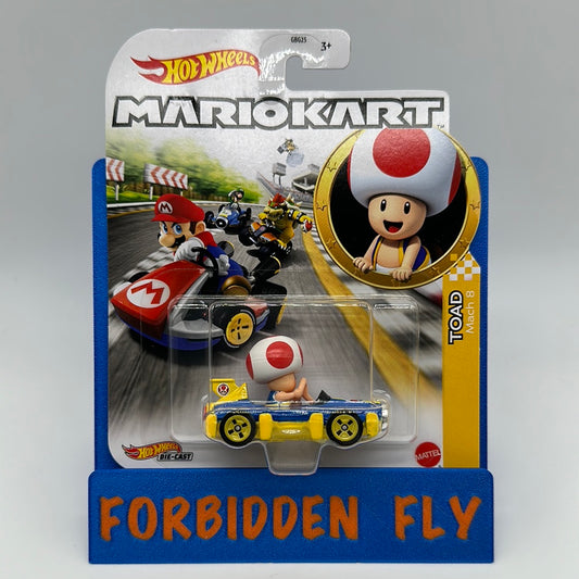 Hot Wheels Mario Kart - Character Kart - Toad and Mach 8