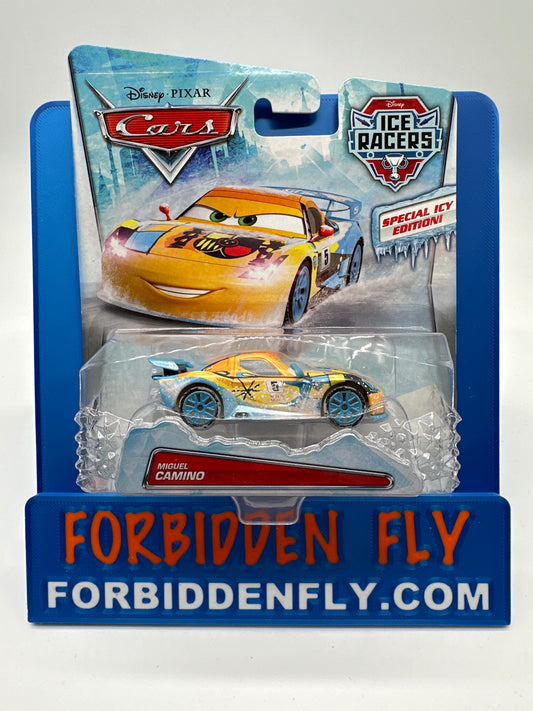 Disney Pixar Cars Movie - 2015 Ice Racers (“Icy Edition” Card) Series - Miguel Camino