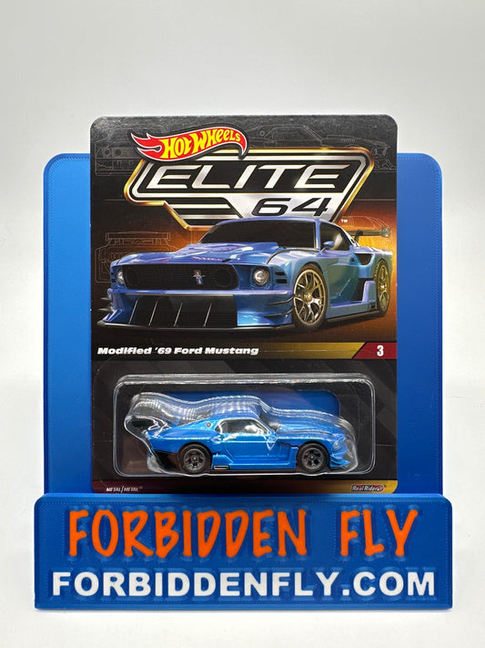 Hot Wheels Mattel Creations - Elite 64 - # 3 - Modified ‘69 Ford Mustang