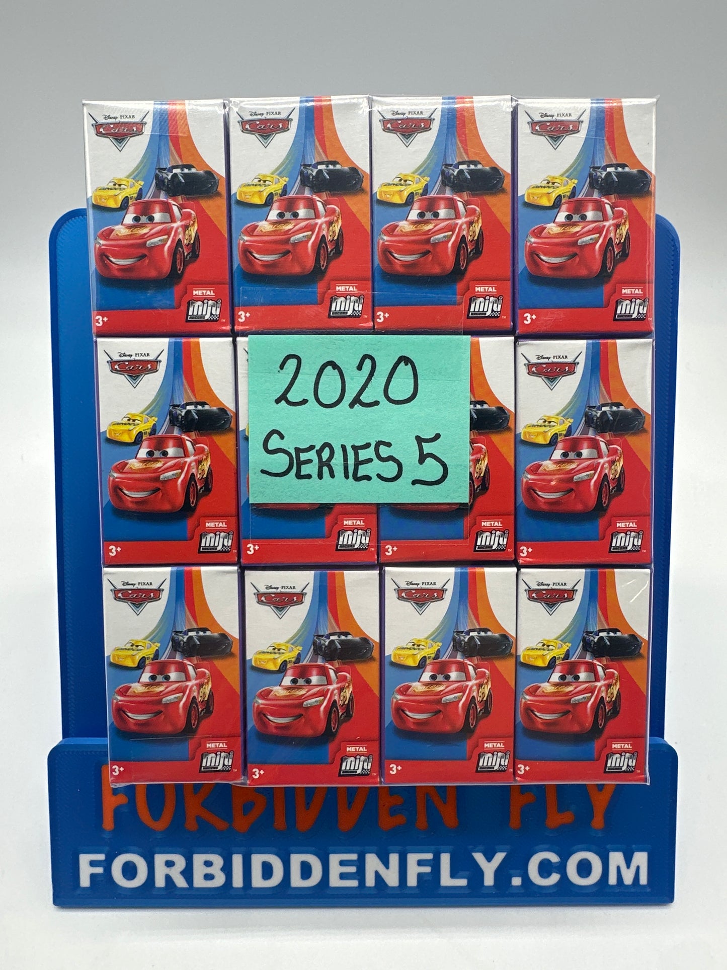 Disney Pixar Cars Movie Metal Mini Racers - 2020 Series 5 (Purple Box) - Complete set of 12 (unopened)