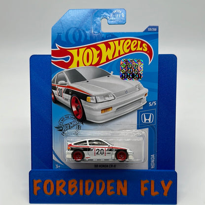 Hot Wheels 2020 Super Treasure Hunt - Factory Stickered - White ‘88 Honda CR-X