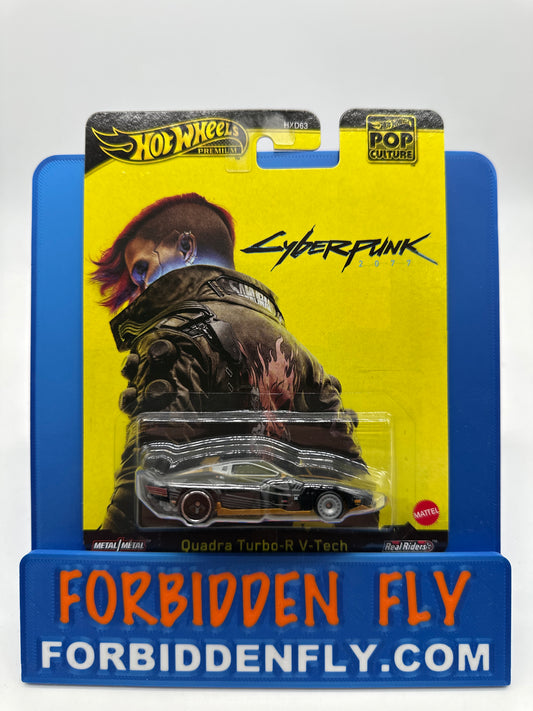 Hot Wheels Premium - Pop Culture 2025 Single - Cyberpunk - Quadra Turbo-R V-Tech