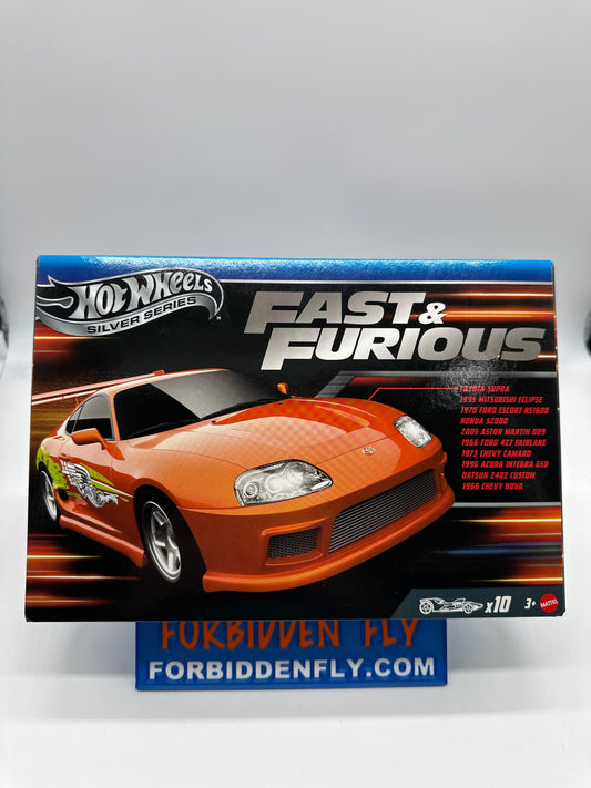 Hot Wheels Silver Series - 2025 Fast & Furious Boxed Set of 10