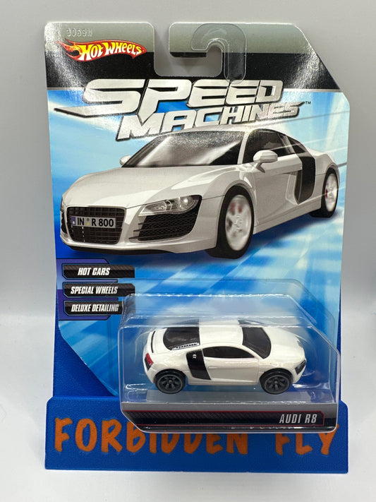 Hot Wheels Premium 2012 Speed Machines Series Single - White Audi R8