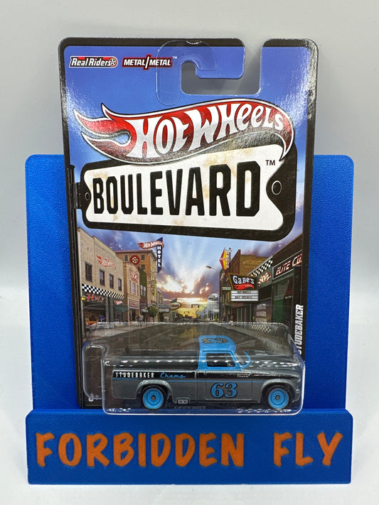 Hot Wheels Premium 2012 Boulevard Series Single - Legends - ‘63 Studebaker