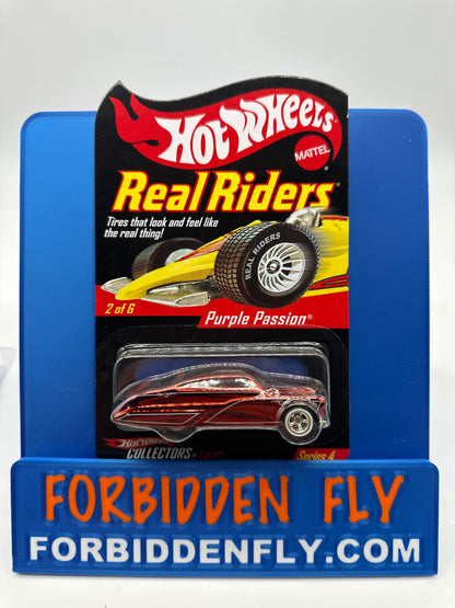 Hot Wheels RLC Red Line Club - Real Riders - Red Purple Passion