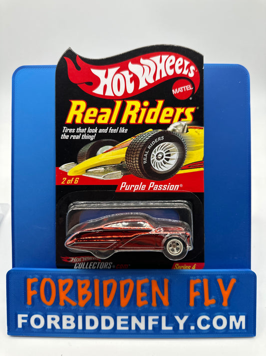 Hot Wheels RLC Red Line Club - Real Riders - Red Purple Passion