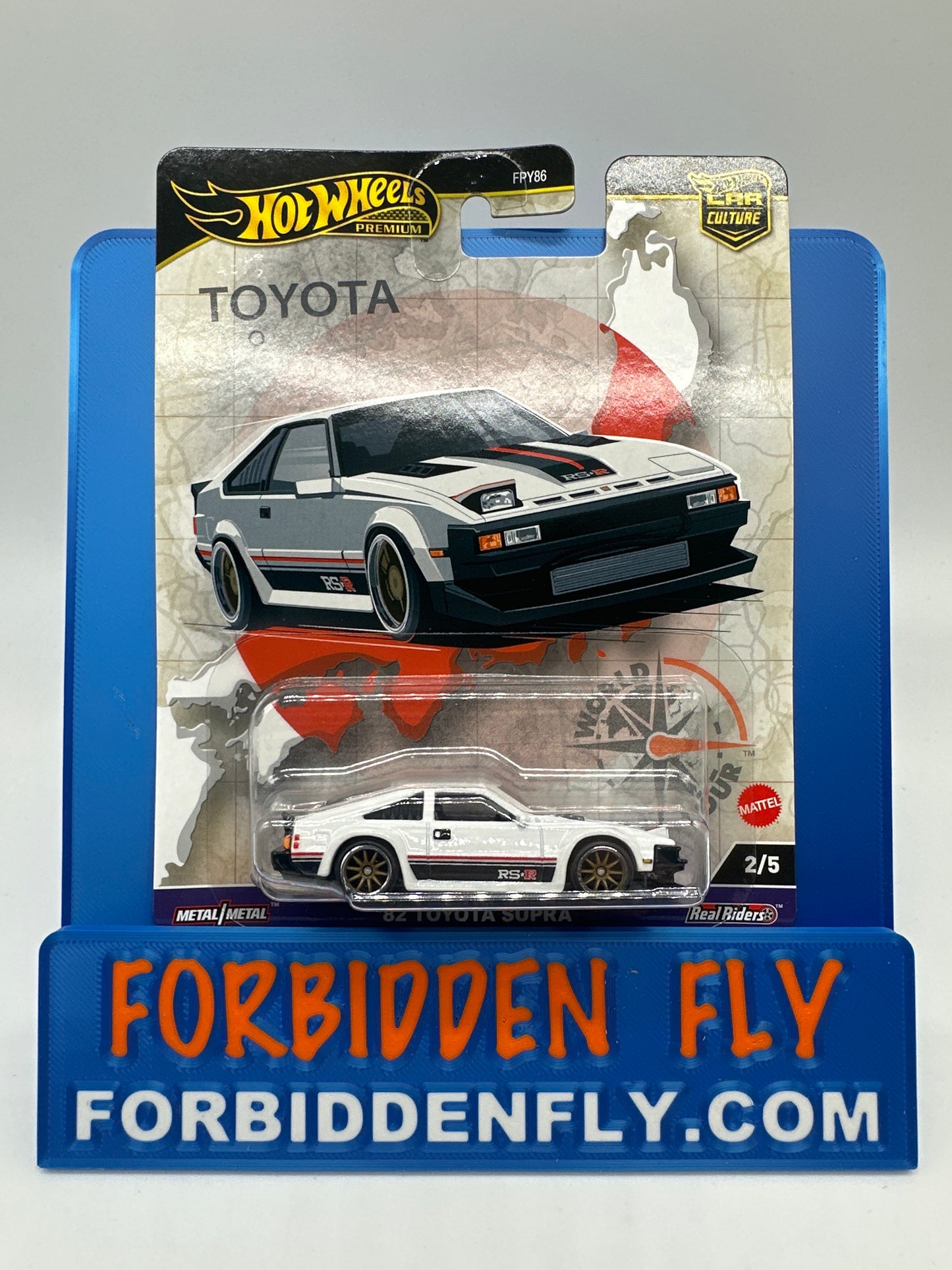 Hot Wheels Car Culture Premium - World Tour Series - #2/5 - ‘82 Toyota Supra