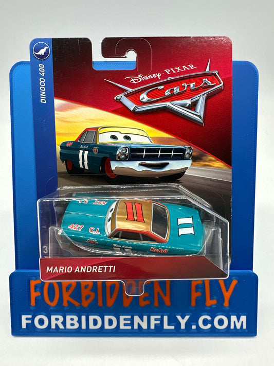 Disney Pixar Cars Movie - Dinoco 400 Series - Mario Andretti