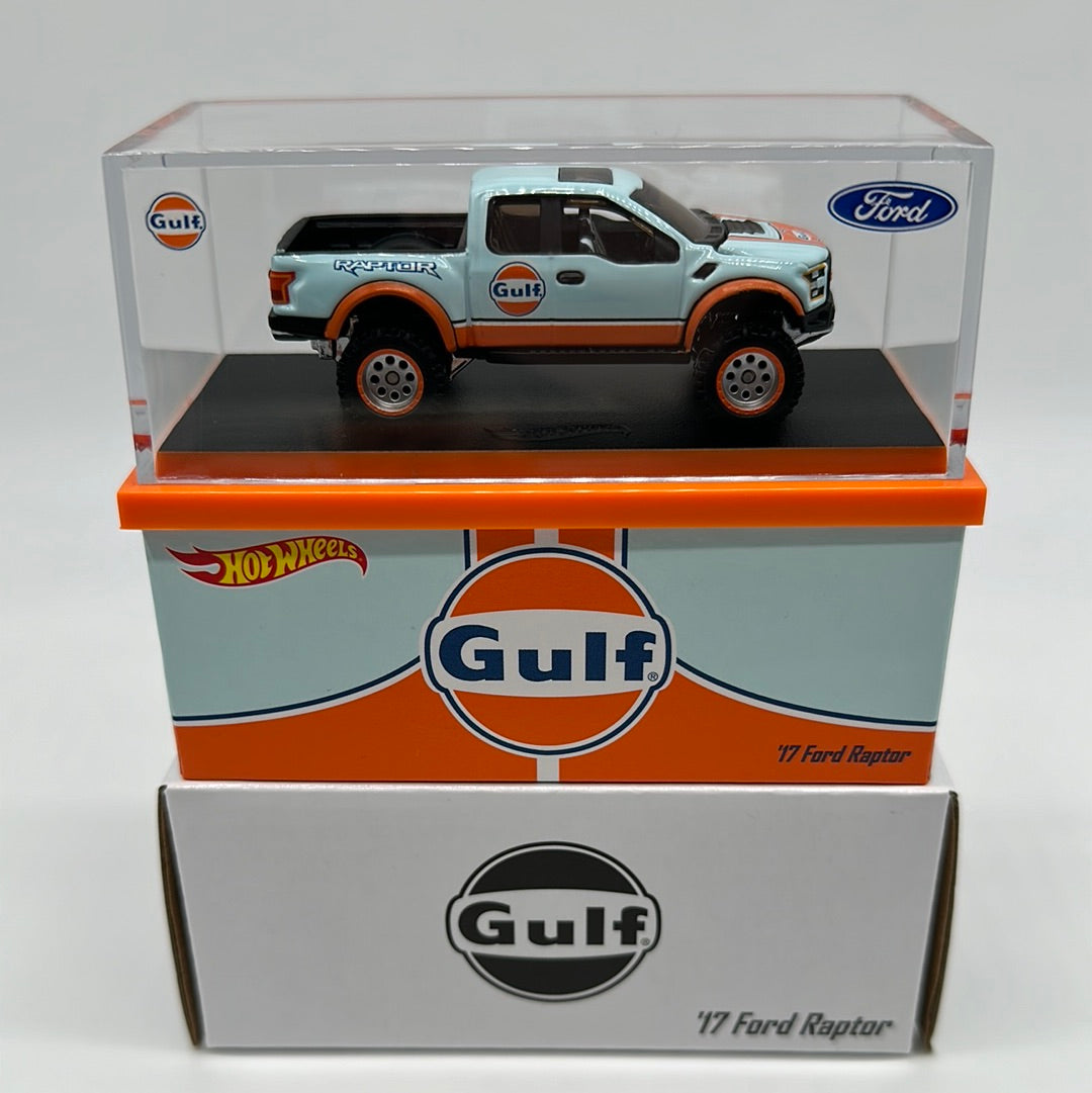Hot Wheels RLC Red Line Club Release - Gulf ‘17 Ford Raptor