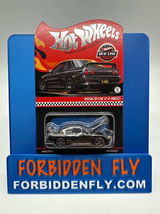 Hot Wheels RLC Red Line Club - 2026 Release - Grey (Charcoal) Nissan Skyline GT-R (BNR32)