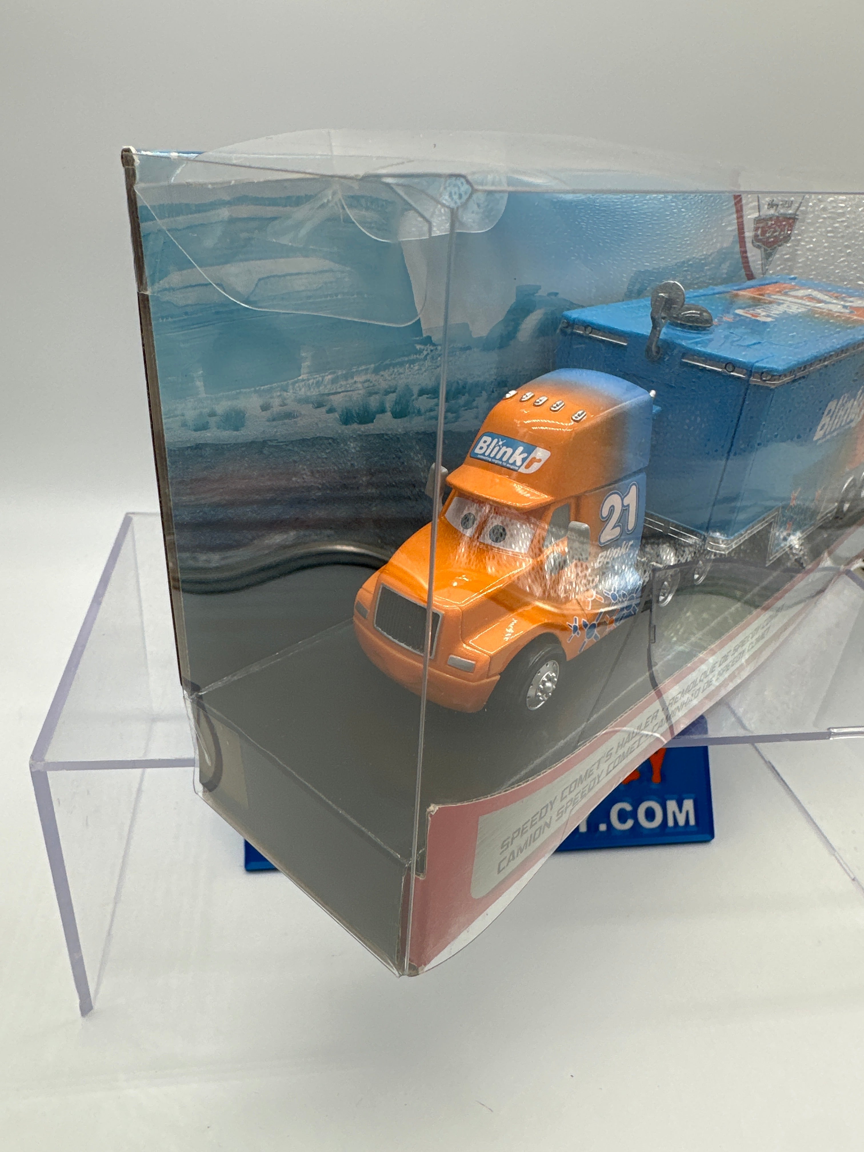 Disney Pixar Cars Movie - Speedy Comet's Hauler (Blinkr #21