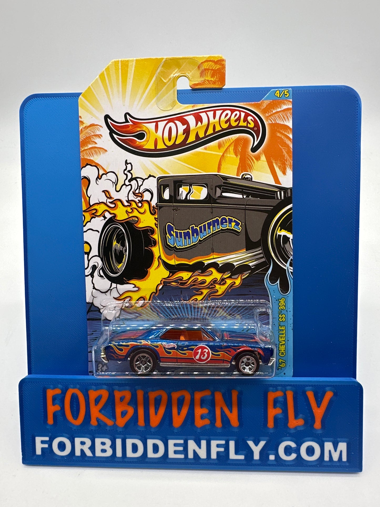 Hot Wheels - 2013 Sunburnerz Series - Complete Set of 5