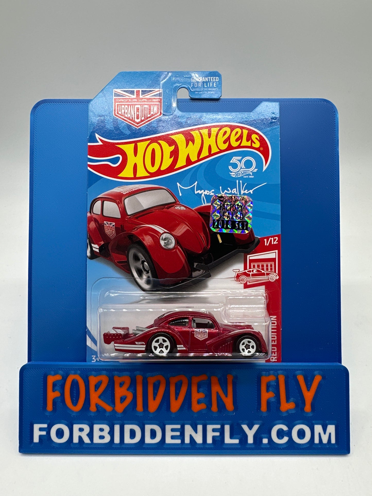 Hot Wheels 2018 Factory Stickered Target Exclusive Red Edition #1/12 - Volkswagen Kafer Racer