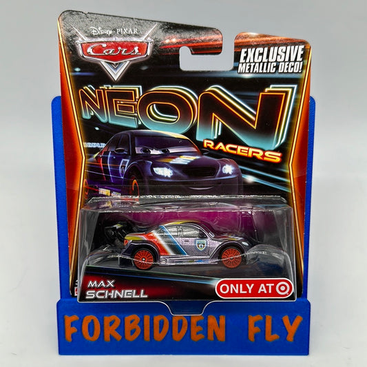 Disney Pixar Cars Movie - Target Exclusive Metallic Deco Neon Racers Series - Max Schnell