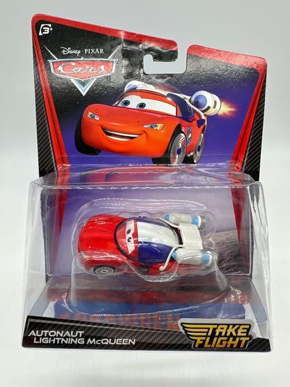 Disney Pixar Cars Movie - Moon Mater Series - Take Flight Astronaut Lightning McQueen