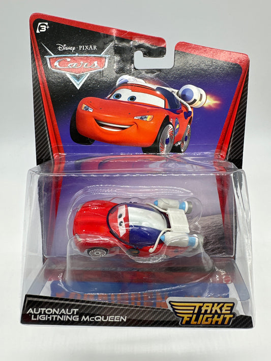 Disney Pixar Cars Movie - Moon Mater Series - Take Flight Astronaut Lightning McQueen