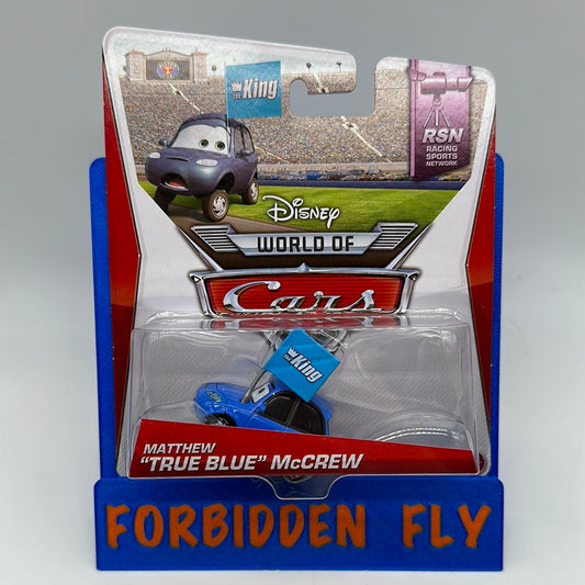 Disney Pixar Cars Movie - Racing Sports Network Series - Matthew “True Blue” McCrew