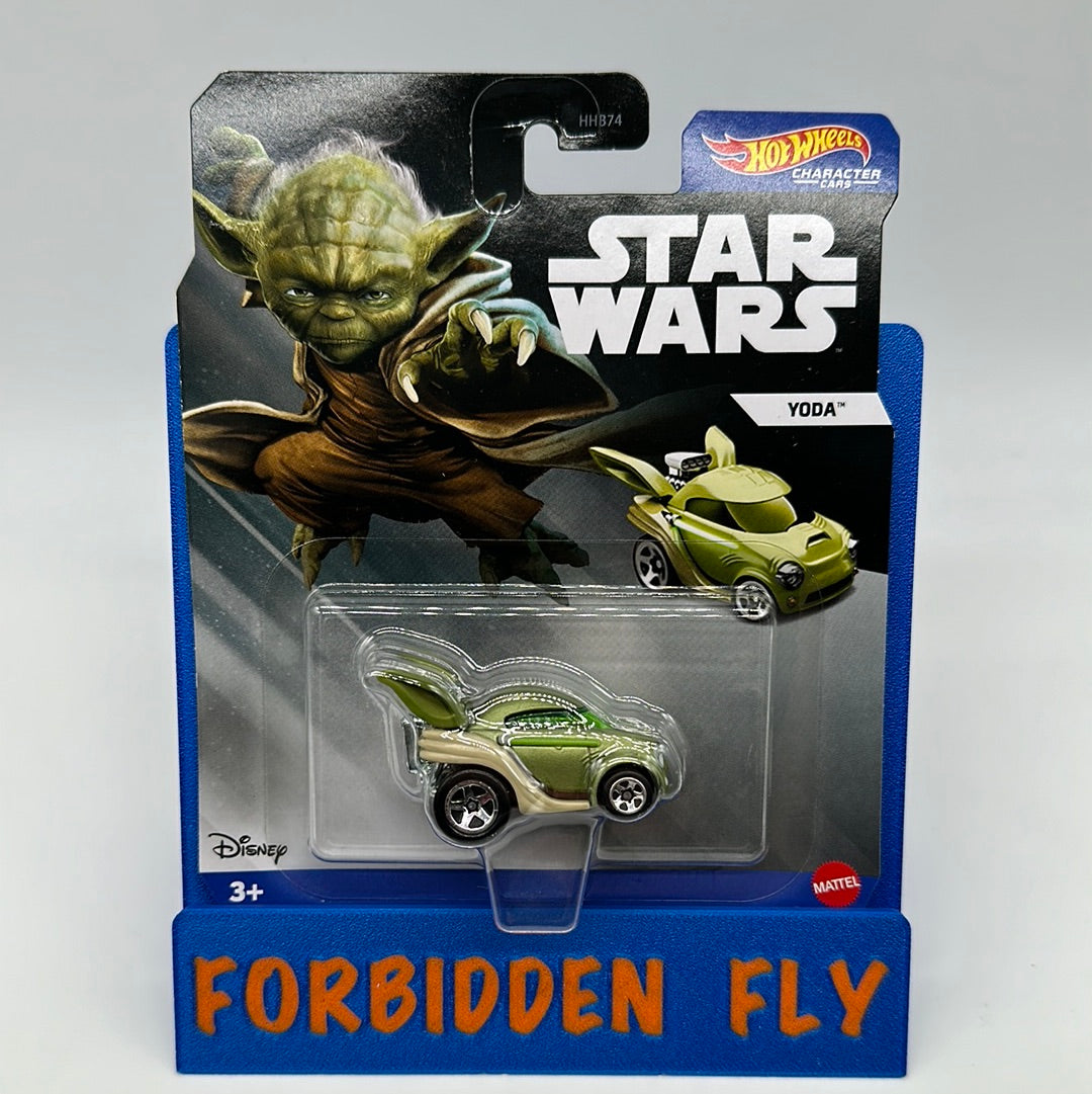 Hot Wheels Character Cars - 2024 Star Wars Series - Yoda