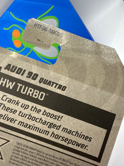 Hot Wheels 2024 G Case Super Treasure Hunt - Audi 90 Quattro - Blue