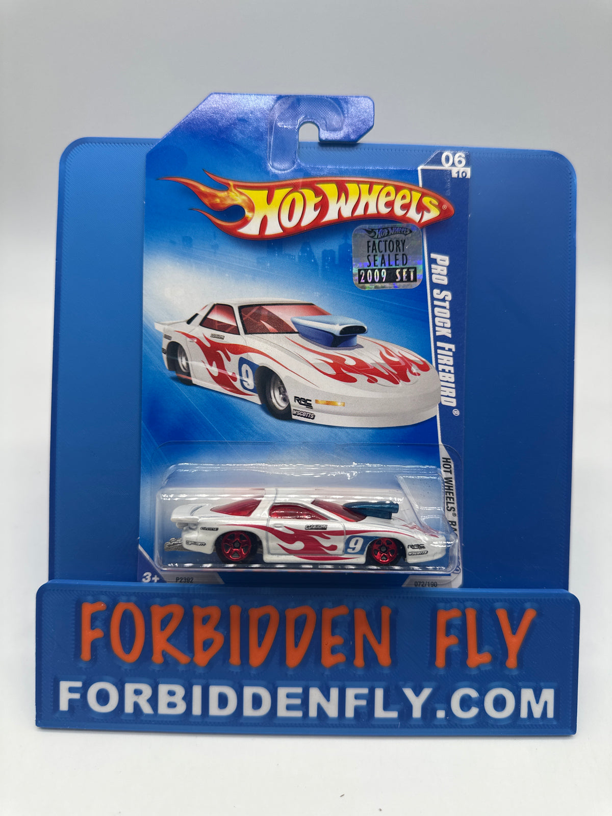 Hot Wheels Mainline - 2009 Factory Stickered - Hot Wheels Racing Series - Pro Stock Firebird - Lot Of 2