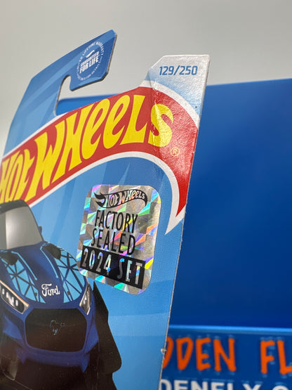 Hot Wheels Mainline - 2024 Factory Sticker Case F Regular Treasure Hunt - Ford Mustang Mach-E 1400