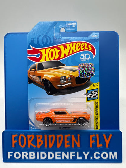Hot Wheels Mainline - Factory Stickered 2018 - ‘70 Camaro - Lot Of 3