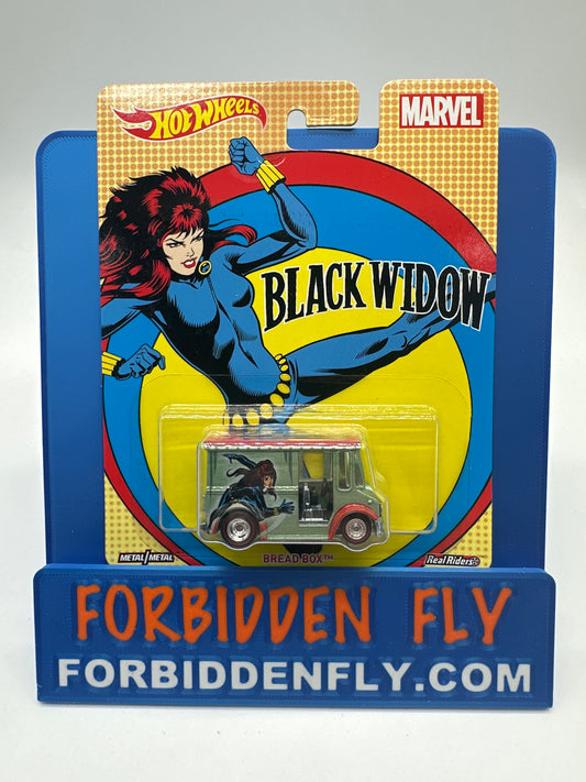 Hot Wheels Premium - Pop Culture 2017 Women of Marvel Series Single - Black Widow Bread Box