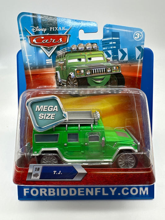 Disney Pixar Cars Movie - Mega (Deluxe) Size - T.J.