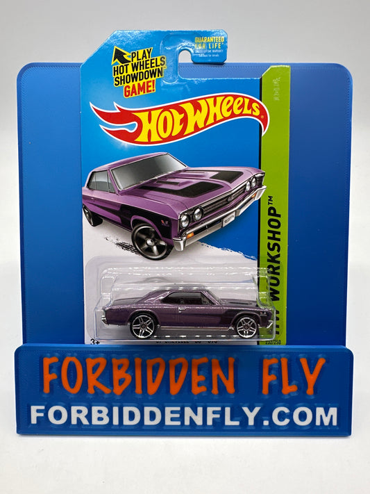 Hot Wheels Mainline - 2014 HW Workshop Series - ‘67 Chevelle SS 396 - Purple