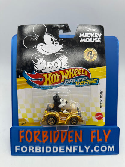 Hot Wheels - 2025 Racer Verse - Disney Series - Mickey Mouse - Gold Special Edition Chase