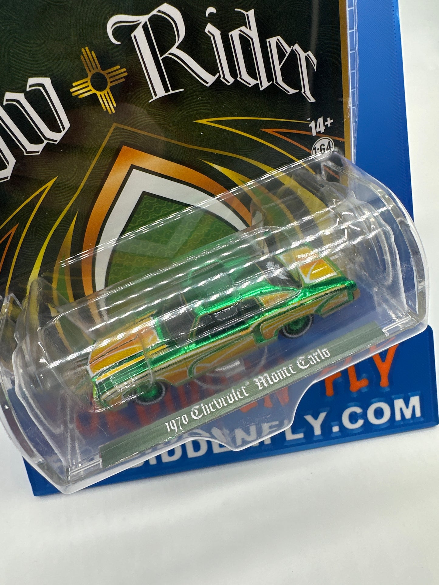 GreenLight - 2026 Hobby Exclusive Artisan Collection Lowrider - #2020002 - Michael Heralda Adlar58 Design 1970 Chevrolet Monte Carlo - Chase Edition
