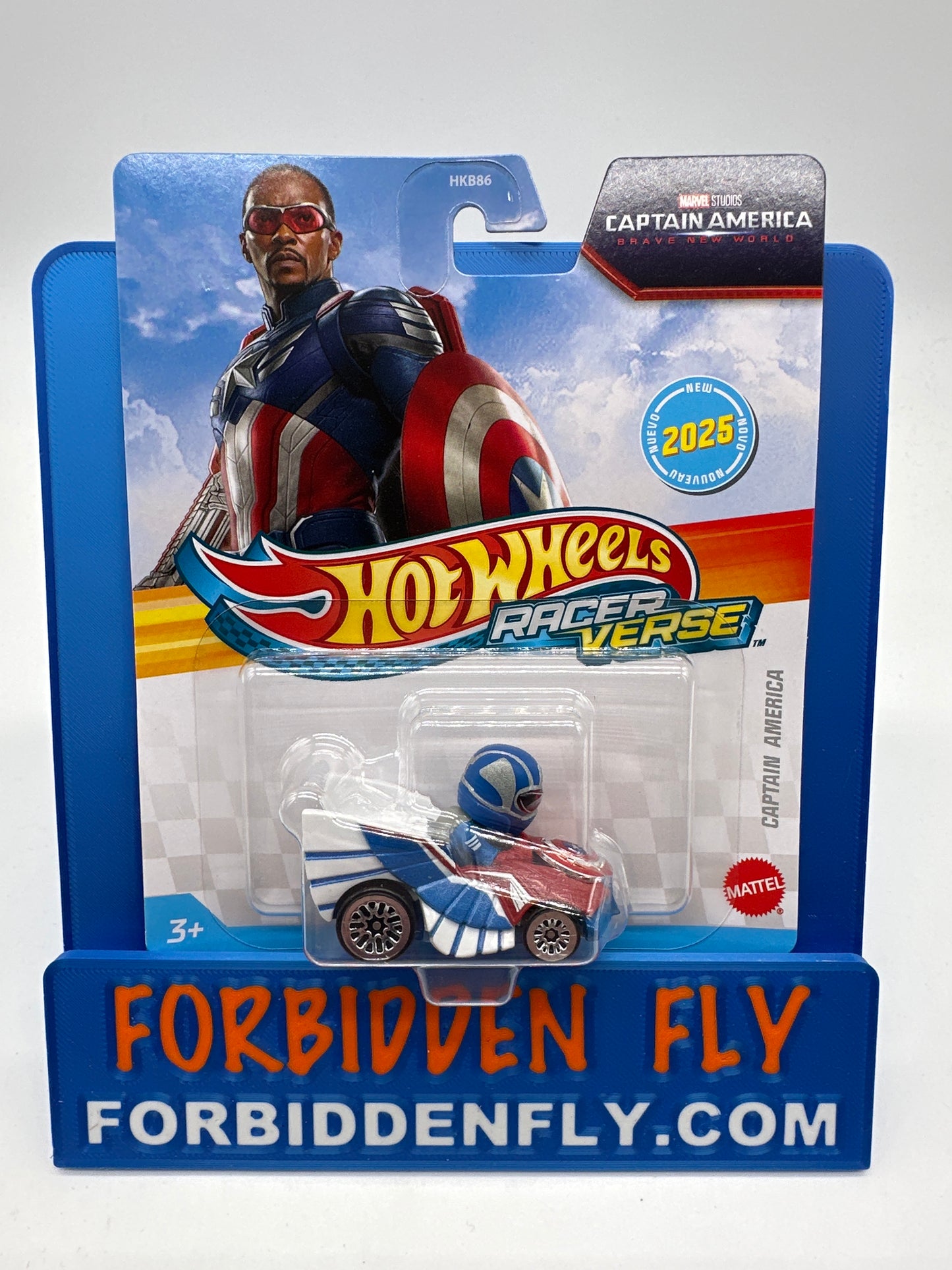 Hot Wheels - 2025 Racer Verse - Marvel Series - Captain America