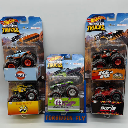 Hot Wheels Monster Trucks - 2021 Monster Truck Racing Series - Complete Set of 5