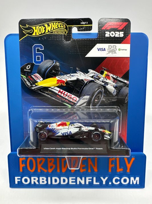 Hot Wheels 2025 Formula 1 Premium Series - Visa Cash App Racing Bulls Formula One Team #6 - Arvid Lindblad