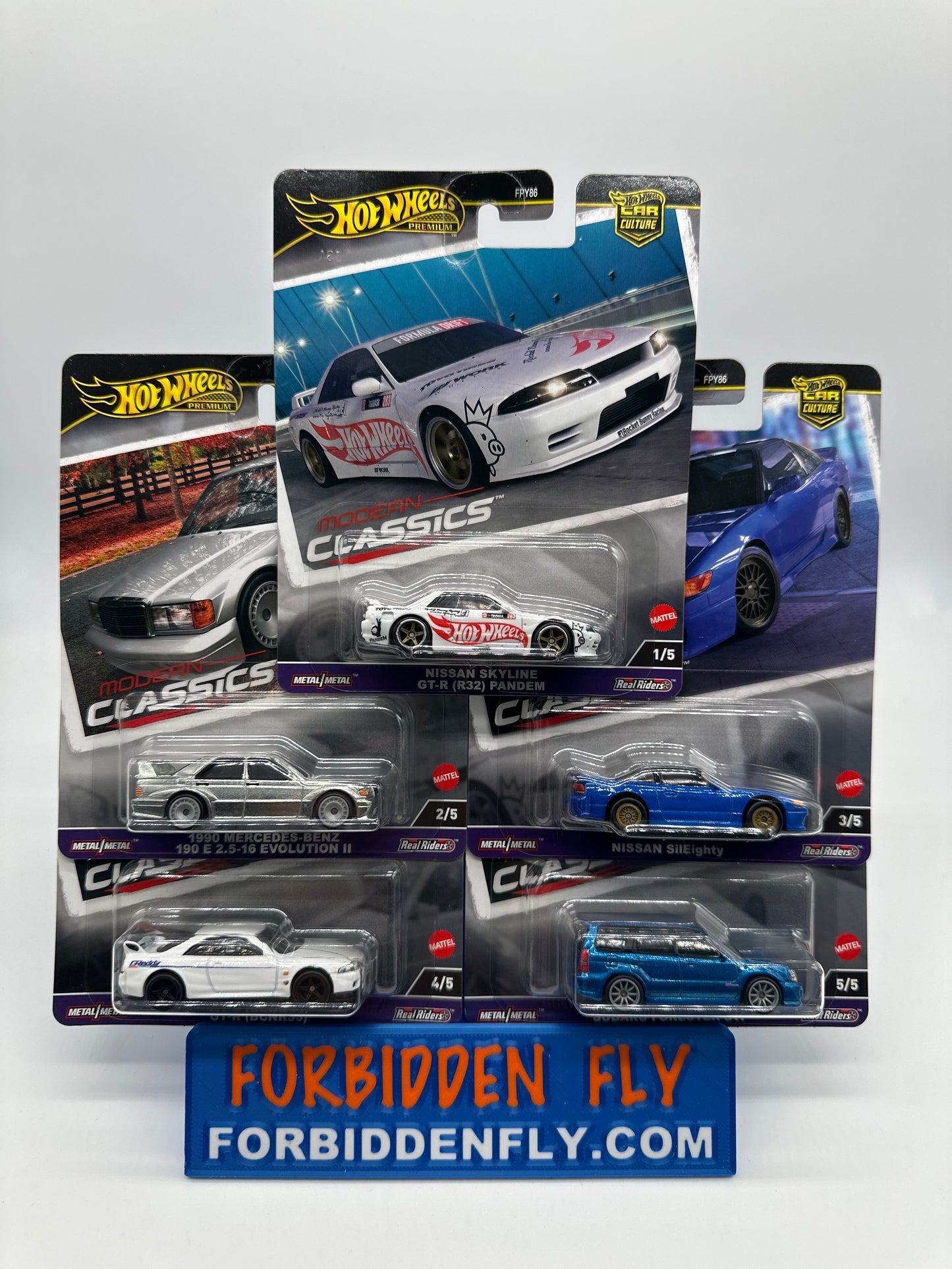 Hot Wheels Car Culture -  2024 Modern Classics - Premium Set of 5