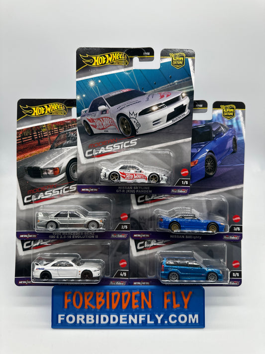 Hot Wheels Car Culture -  2024 Modern Classics - Premium Set of 5