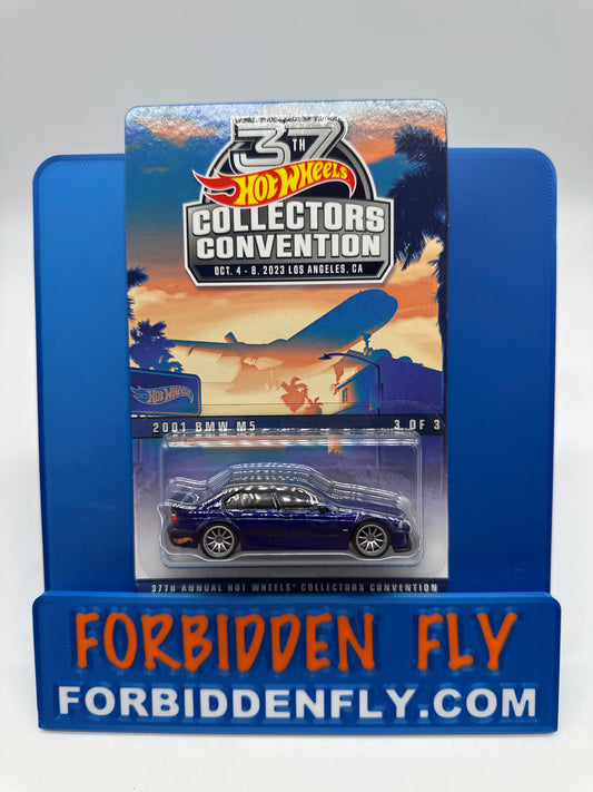 Hot Wheels 37th Annual Collector’s Convention - 2023 Los Angeles, California Finale Car - Blue 2001 BMW M5