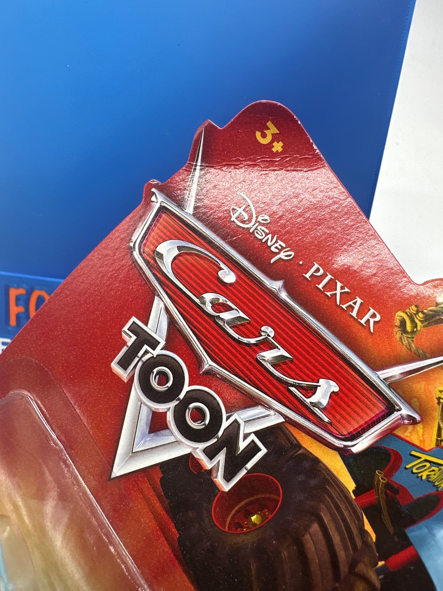 Disney Pixar Cars Movie - Toon Series - Deluxe Size Tormentor’s Biggest Fan