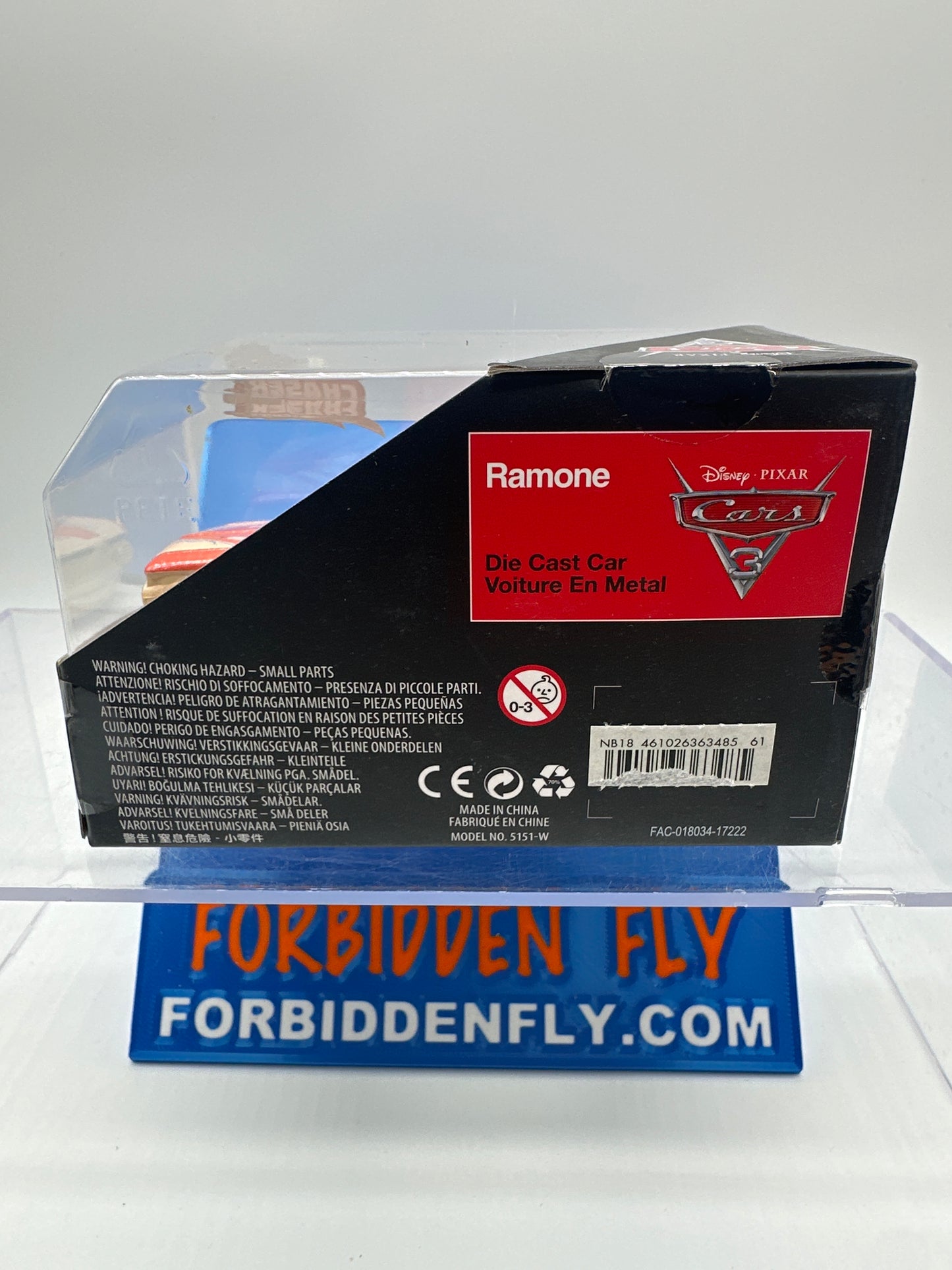 Disney Pixar Cars Movie - Disney Store Parks 1:43 Exclusive - Chaser (Chase) Series Florida Ramone