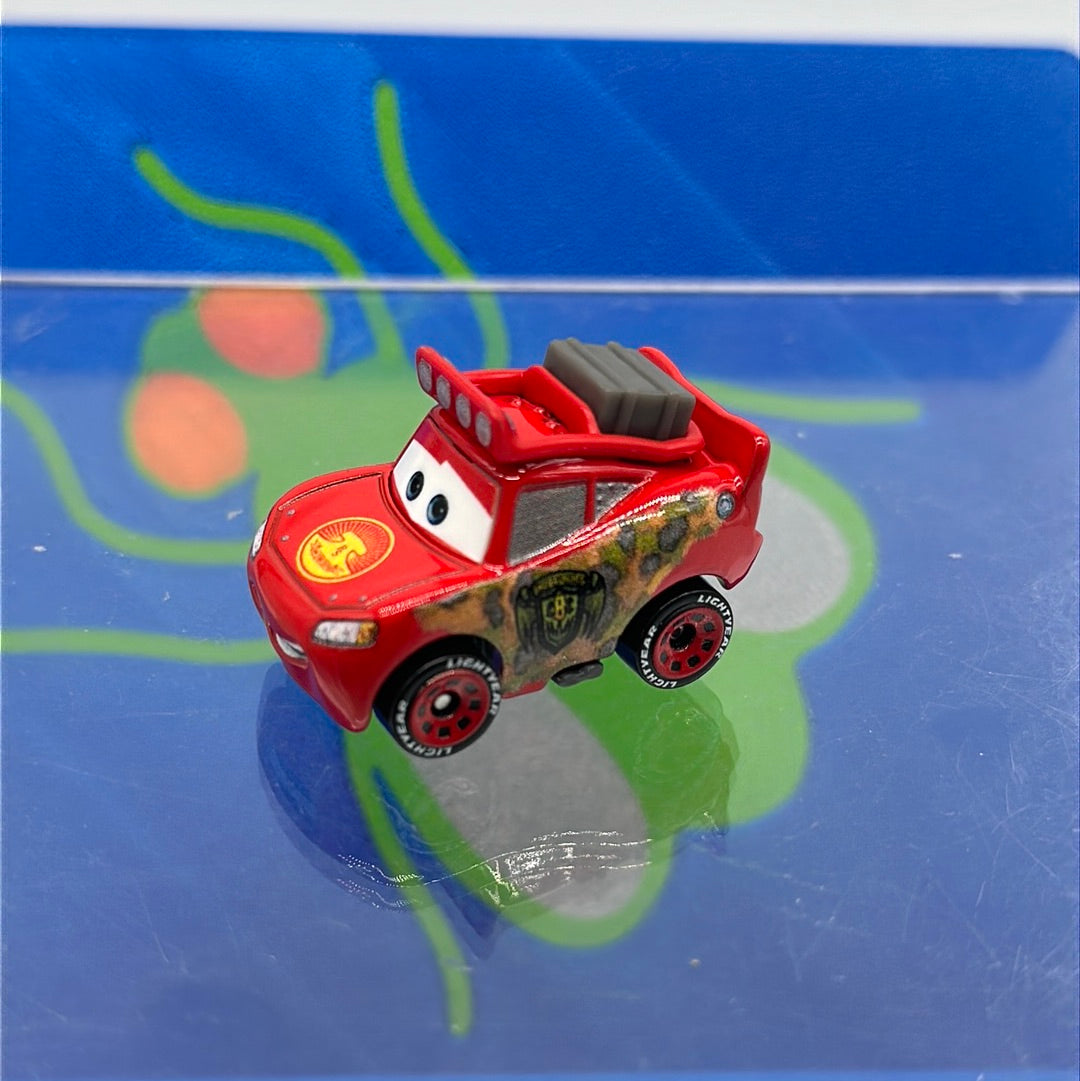 Disney Pixar Cars Movie Metal Mini Racers - Loose Cryptid Buster Lightning McQueen