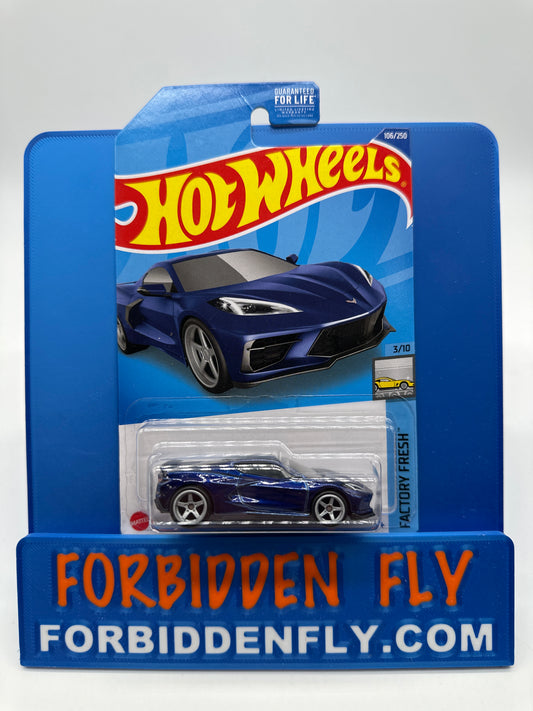 Hot Wheels 2022 Super Treasure Hunt - Blue 2020 Corvette