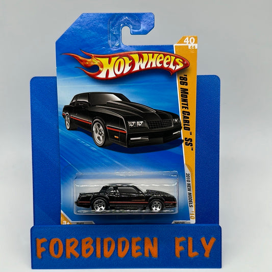 Hot Wheels 2010 New Model Mainline - Black ‘86 Monte Carlo SS