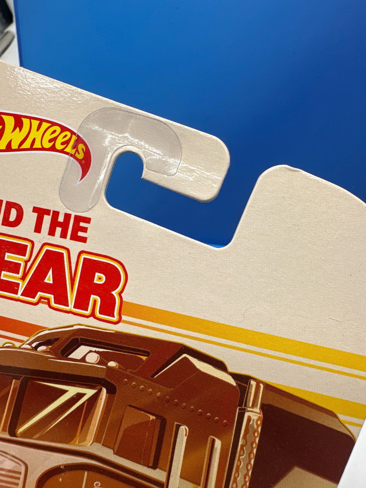 Hot Wheels Retro Entertainment Premium Single - 2014 BJ and the Bear Thunder Roller (Movie Reel Packaging)